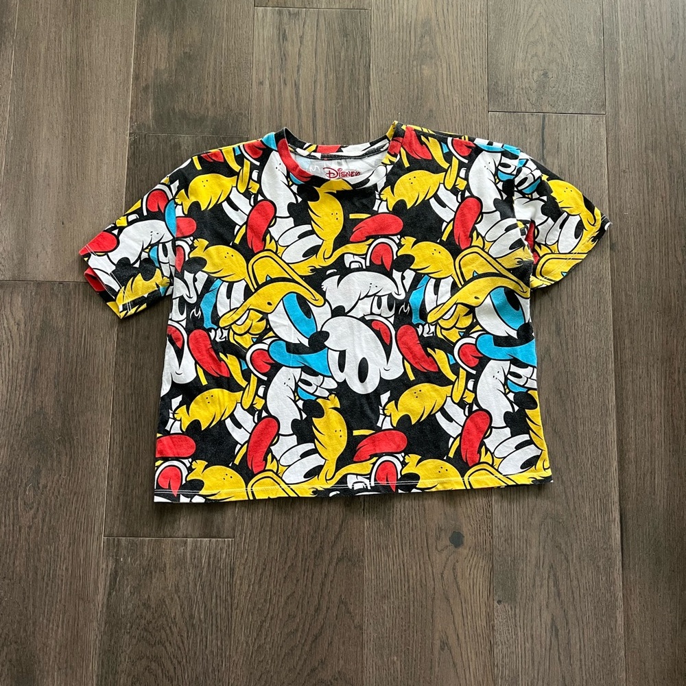 Disney Brand Colorful Crop Top
